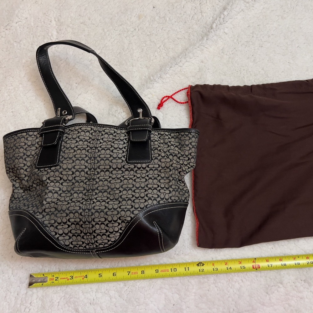Authentic Vintage Coach Tote Bag